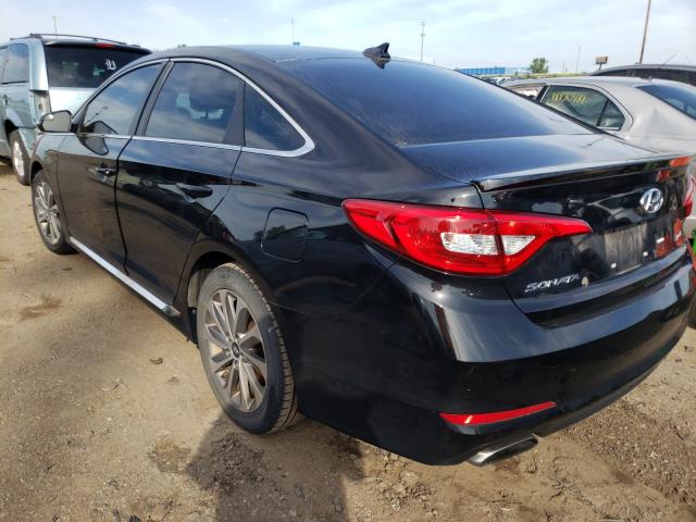 Photo 3 from auction – 2015 HYUNDAI SONATA SPO with VIN 5NPE34AF5FH126986