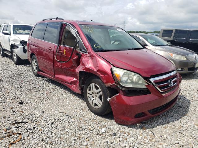 HONDA ODYSSEY EX 2005 with VIN 5FNRL38735B078556 - Photo from auction