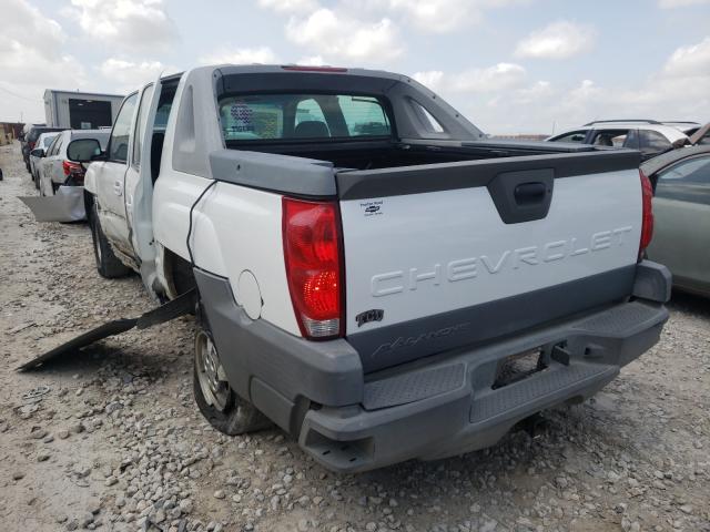 Photo 3 from auction – 2002 CHEVROLET AVALANCHE with VIN 3GNEC13T82G108140