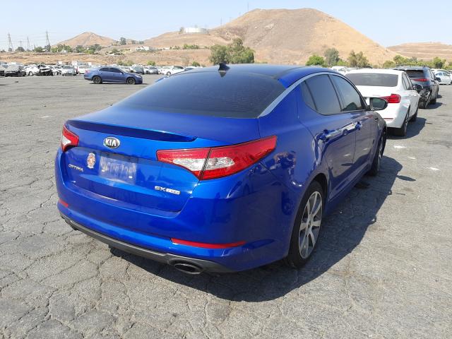 Photo 4 from auction – 2013 KIA OPTIMA SX with VIN 5XXGR4A60DG191101