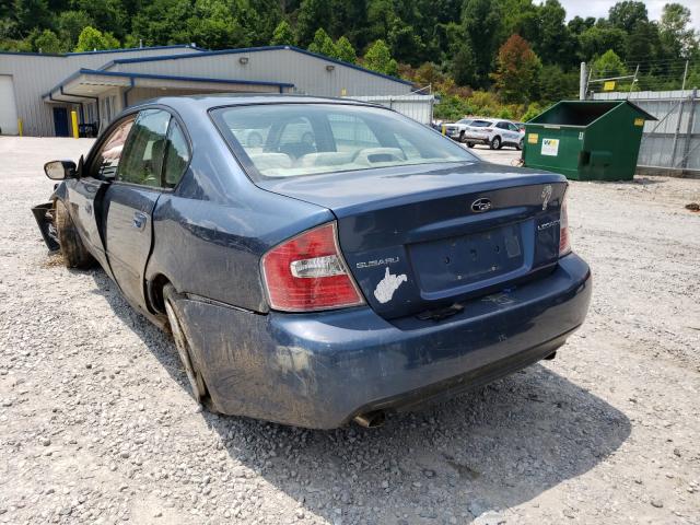 Photo 3 from auction – 2006 SUBARU LEGACY 2.5 with VIN 4S3BL626367209463