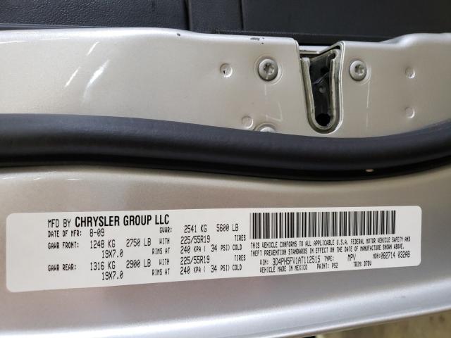 Photo 10 from auction – 2010 DODGE JOURNEY SX with VIN 3D4PH5FV1AT112515