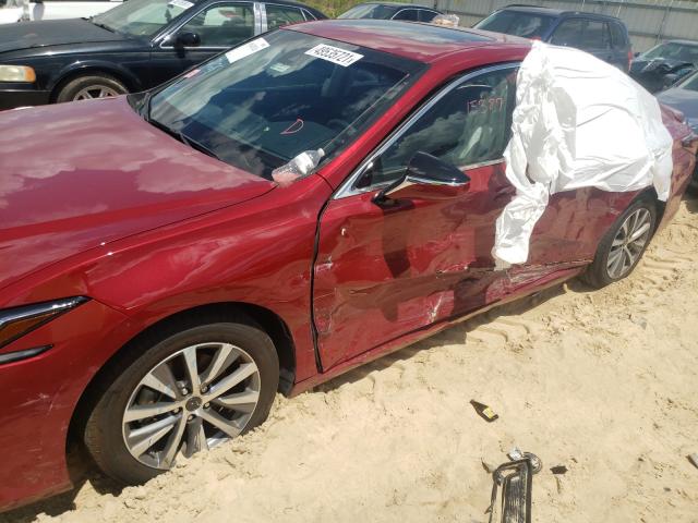 Photo 9 from auction – 2020 LEXUS ES 300H with VIN 58AD21B1XLU006638