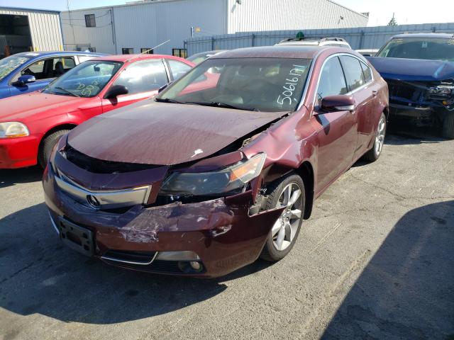 Photo 2 from auction – 2012 ACURA TL with VIN 19UUA8F52CA030973