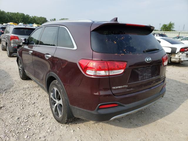 Photo 3 from auction – 2016 KIA SORENTO EX with VIN 5XYPHDA57GG132637