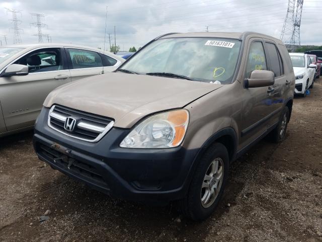 Photo 2 from auction – 2004 HONDA CR-V EX with VIN JHLRD788X4C021279