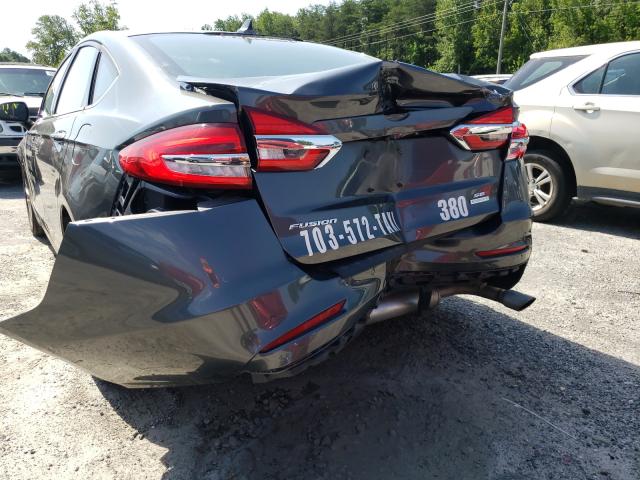 Photo 9 from auction – 2019 FORD FUSION SE with VIN 3FA6P0HDXKR281049