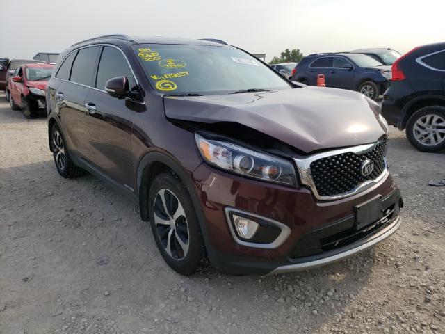 Photo 1 from auction – 2016 KIA SORENTO EX with VIN 5XYPHDA57GG132637