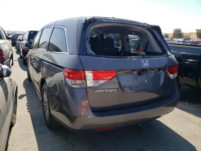 Photo 3 from auction – 2016 HONDA ODYSSEY EX with VIN 5FNRL5H69GB039475