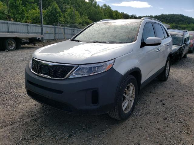 Photo 2 from auction – 2014 KIA SORENTO LX with VIN 5XYKT3A65EG531491