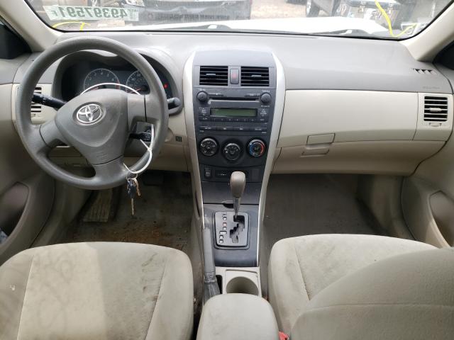 Photo 9 from auction – 2009 TOYOTA COROLLA BA with VIN 1NXBU40E89Z127824