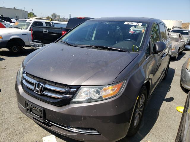 Photo 2 from auction – 2016 HONDA ODYSSEY EX with VIN 5FNRL5H69GB039475