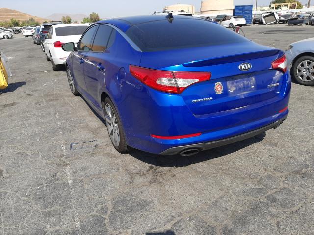 Photo 3 from auction – 2013 KIA OPTIMA SX with VIN 5XXGR4A60DG191101