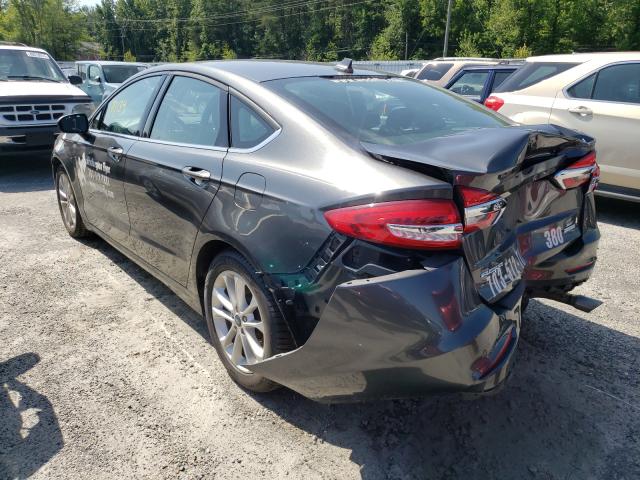 Photo 3 from auction – 2019 FORD FUSION SE with VIN 3FA6P0HDXKR281049