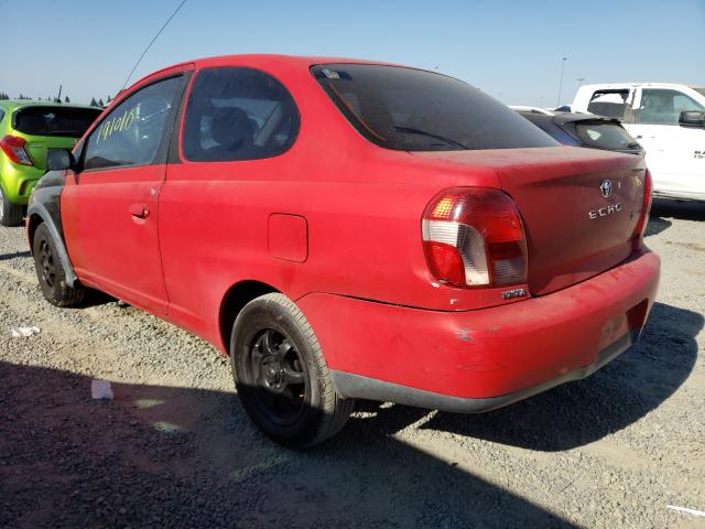 Photo 3 from auction – 2002 TOYOTA ECHO with VIN JTDAT123420252703