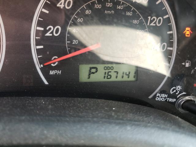Photo 8 from auction – 2009 TOYOTA COROLLA BA with VIN 2T1BU40E79C115682