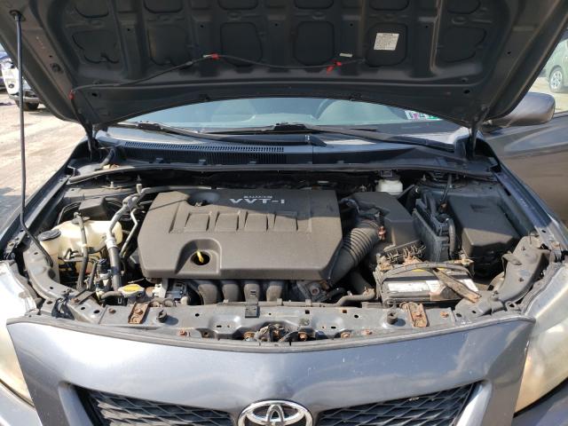 Photo 7 from auction – 2009 TOYOTA COROLLA BA with VIN 2T1BU40E79C115682