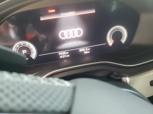 Photo 8 from auction – 2021 AUDI A4 PREMIUM with VIN WAUEAAF42MA030066