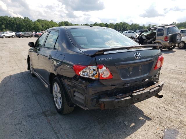 Photo 3 from auction – 2009 TOYOTA COROLLA BA with VIN 2T1BU40E79C115682