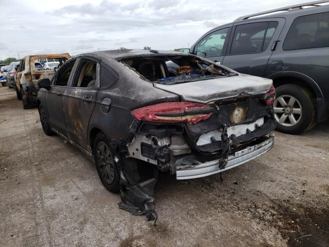 Photo 3 from auction – 2019 FORD FUSION S with VIN 3FA6P0G73KR281521