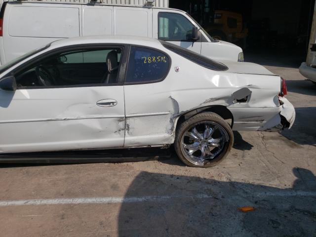 Photo 9 from auction – 2000 CHEVROLET MONTE CARL with VIN 2G1WW12E3Y9297234