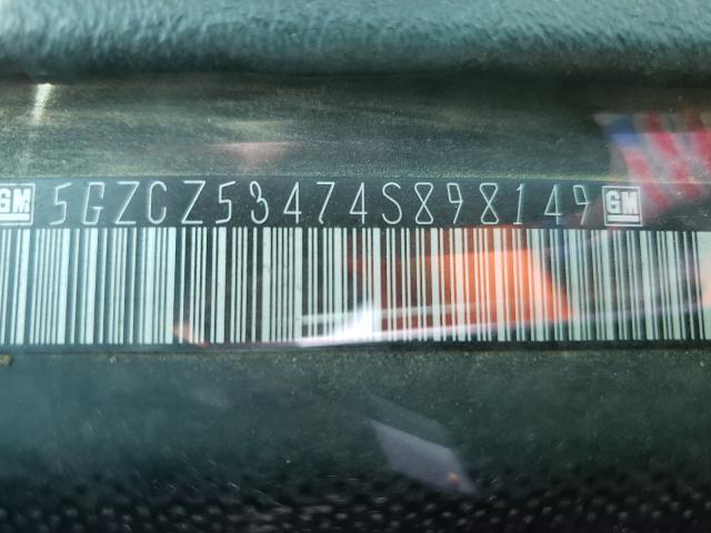 Photo 10 from auction – 2004 SATURN VUE with VIN 5GZCZ53474S898149