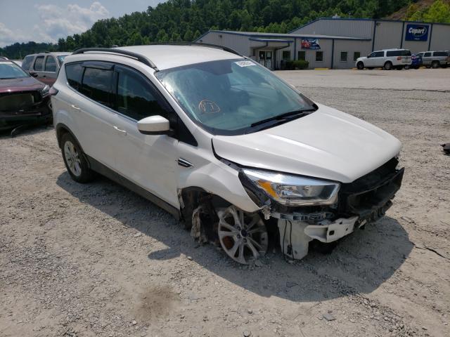 FORD ESCAPE SE 2018 with VIN 1FMCU9GD5JUA19485 - Photo from auction