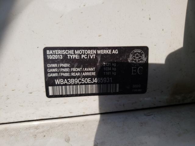 Photo 10 from auction – 2014 BMW 335 XI with VIN WBA3B9C50EJ465931