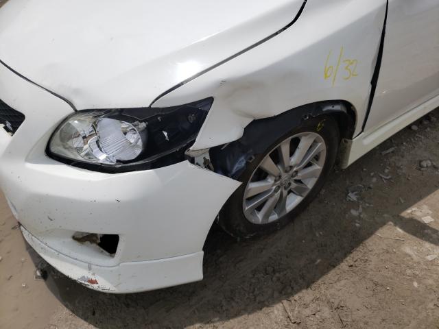 Photo 9 from auction – 2009 TOYOTA COROLLA BA with VIN 2T1BU40E49C035286