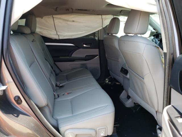 Photo 6 from auction – 2016 TOYOTA HIGHLANDER with VIN 5TDKKRFH9GS505207