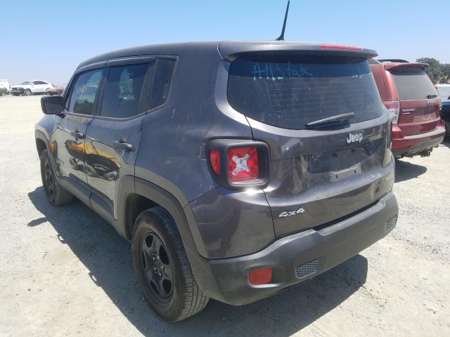 Photo 3 from auction – 2017 JEEP RENEGADE S with VIN ZACCJBAB8HPG37164