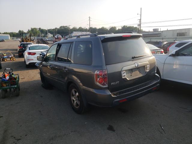 Photo 3 from auction – 2007 HONDA PILOT EXL with VIN 2HKYF18697H526639