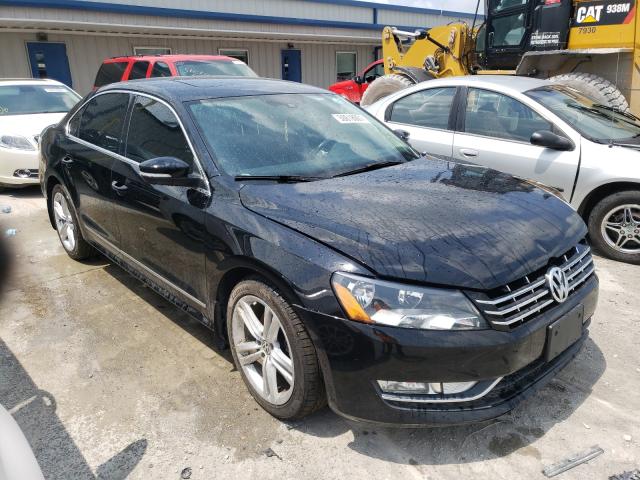 VOLKSWAGEN PASSAT SEL 2014 with VIN 1VWCN7A34EC094757 - Photo from auction