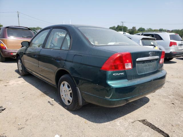 Снимка 3 от търг – 2001 HONDA CIVIC с VIN 1HGES16541L023825