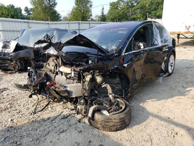 Photo 2 from auction – 2018 TESLA MODEL X with VIN 5YJXCDE2XJF088128