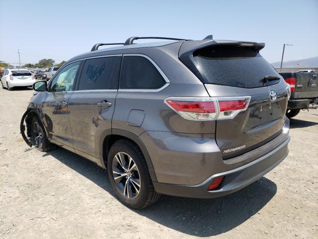 Photo 3 from auction – 2016 TOYOTA HIGHLANDER with VIN 5TDKKRFH9GS505207