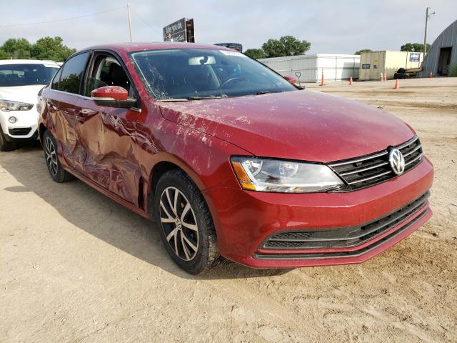 VOLKSWAGEN JETTA SE 2017 with VIN 3VWDB7AJ3HM219939 - Photo from auction