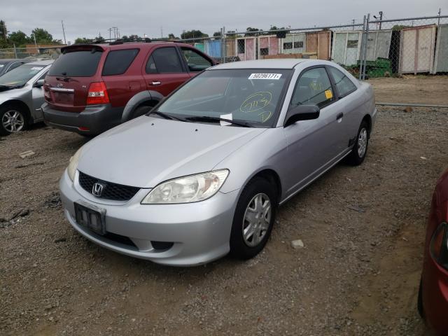 Photo 2 from auction – 2005 HONDA CIVIC DX V with VIN 1HGEM22115L033012