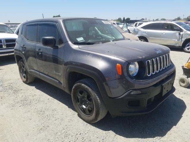 JEEP RENEGADE S 2017 with VIN ZACCJBAB8HPG37164 - Photo from auction