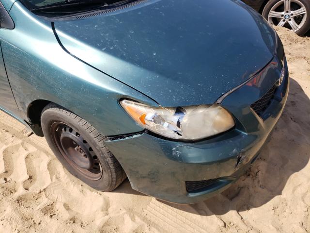Photo 9 from auction – 2009 TOYOTA COROLLA BA with VIN JTDBL40E39J007468