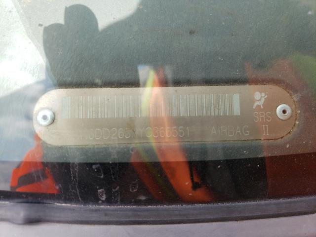 Photo 10 from auction – 2000 NISSAN FRONTIER K with VIN 1N6DD26SXYC366551