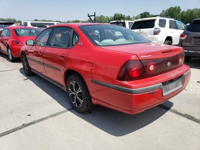 Photo 3 from auction – 2004 CHEVROLET IMPALA with VIN 2G1WF52E749181097