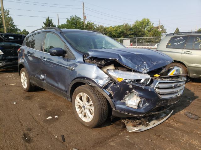 Photo 1 from auction – 2018 FORD ESCAPE SEL with VIN 1FMCU9HD8JUB54913
