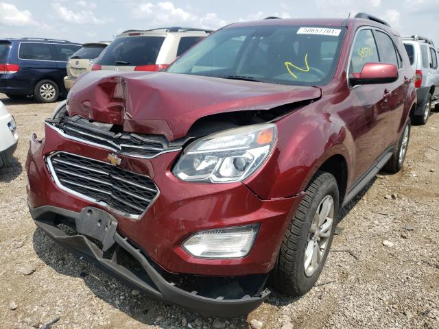 Photo 2 from auction – 2016 CHEVROLET EQUINOX LT with VIN 2GNALCEK4G6323998