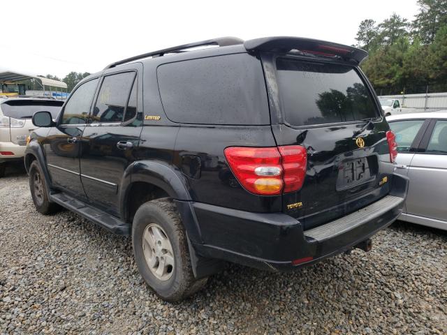 Photo 3 from auction – 2001 TOYOTA SEQUOIA LI with VIN 5TDBT48A01S010529
