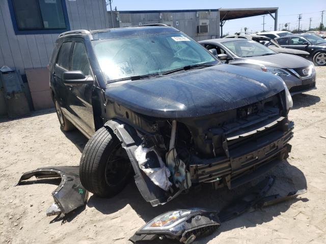 FORD EXPLORER X 2018 with VIN 1FM5K7D88JGC44878 - Photo from auction
