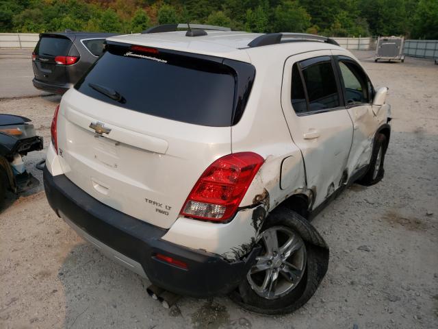 Photo 4 from auction – 2016 CHEVROLET TRAX 1LT with VIN KL7CJPSB4GB577143