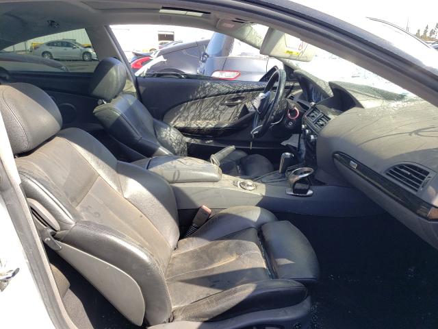 Photo 5 from auction – 2005 BMW 645 CI AUT with VIN WBAEH73475B193696