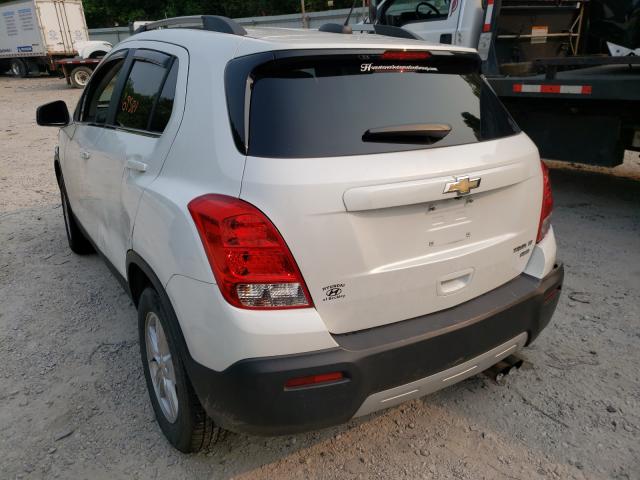Photo 3 from auction – 2016 CHEVROLET TRAX 1LT with VIN KL7CJPSB4GB577143