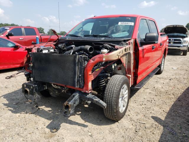 Photo 2 from auction – 2018 FORD F150 SUPER with VIN 1FTEW1E5XJKC29404